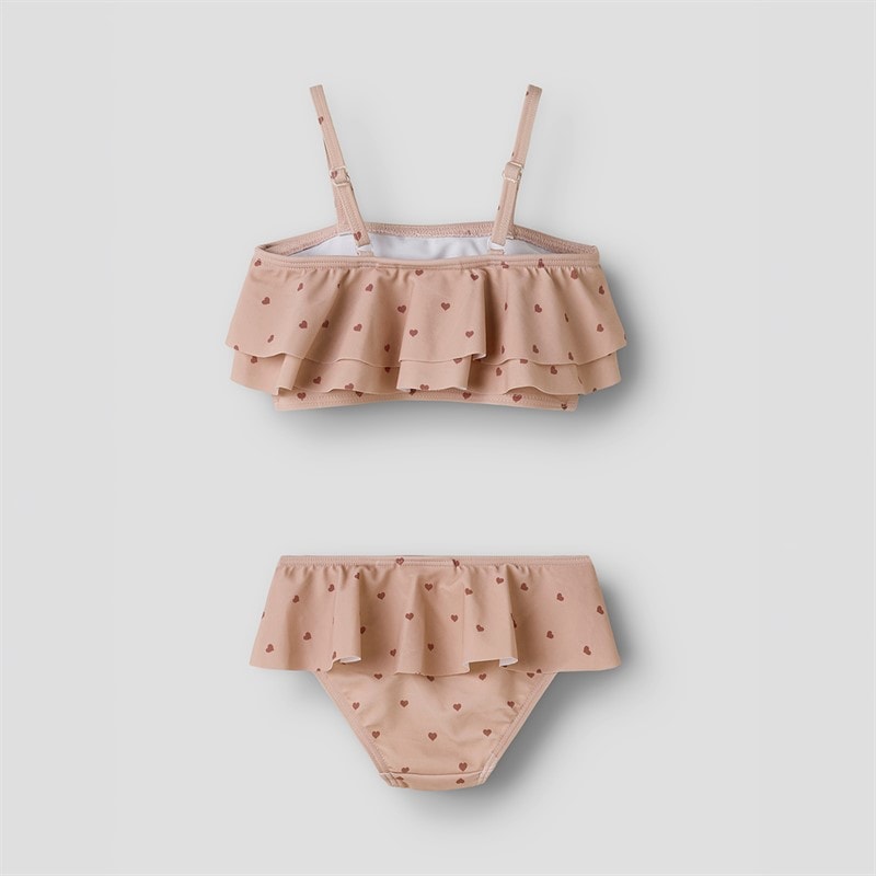 Lil' Atelier Girls Helga Swim Set Misty Rose - Image 2