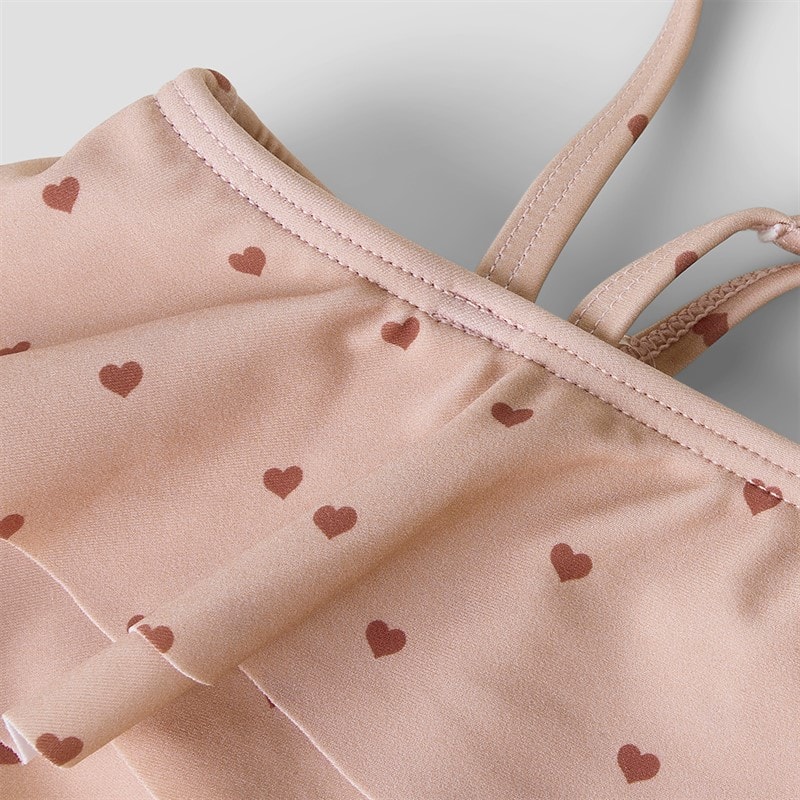 Lil' Atelier Girls Helga Swim Set Misty Rose - Image 3