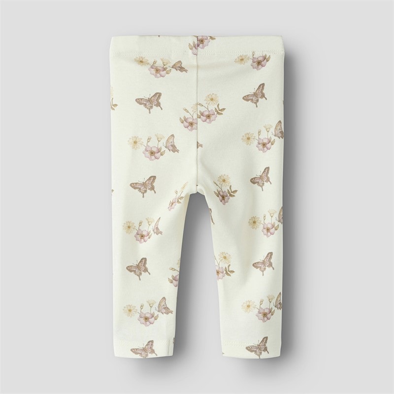 Lil' Atelier Girls Layo Leggings Coconut Milk - Image 2