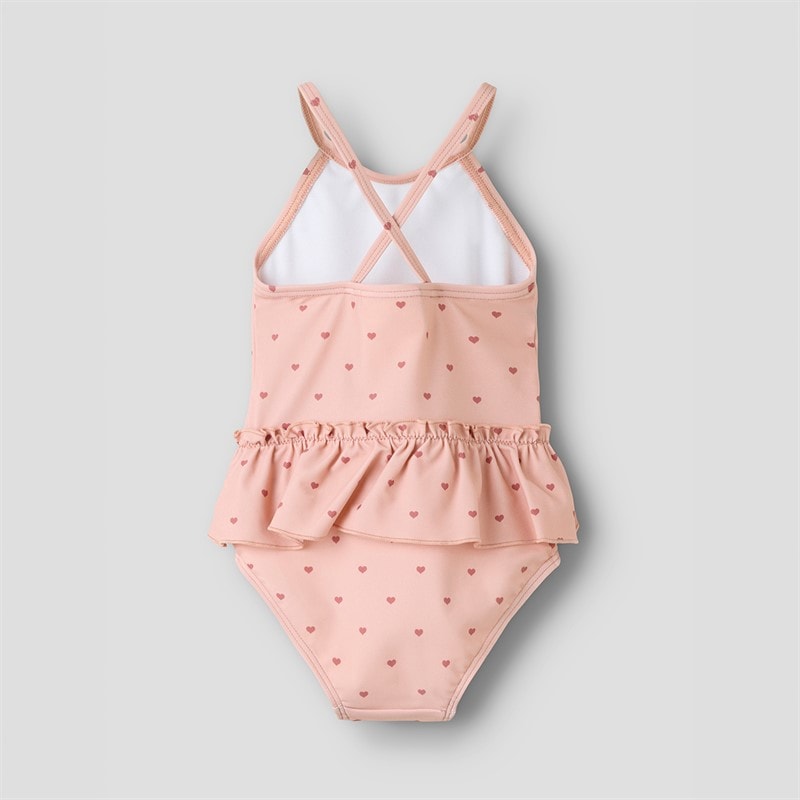 Lil' Atelier Girls Helgina Swimsuit Misty Rose - Image 2