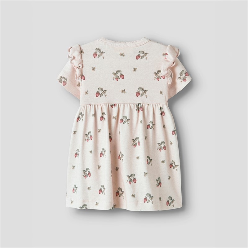 Lil' Atelier Girls Gayo Short Sleeve Dress Morganite - Image 2