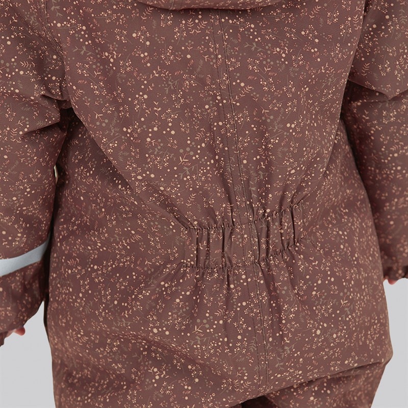 Zig Zag Girls Tower Printed Waterproof 10.000 MM Snowsuit 4261 Huckleberry - Image 5