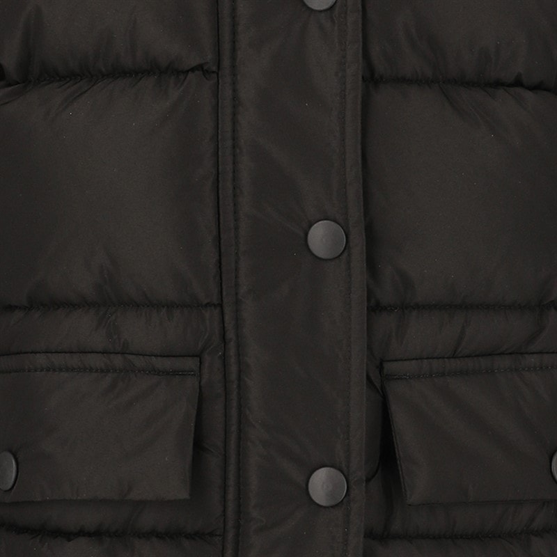 Zig Zag Girls Luisa Puffer Parka Jacket 1001 Black - Image 3
