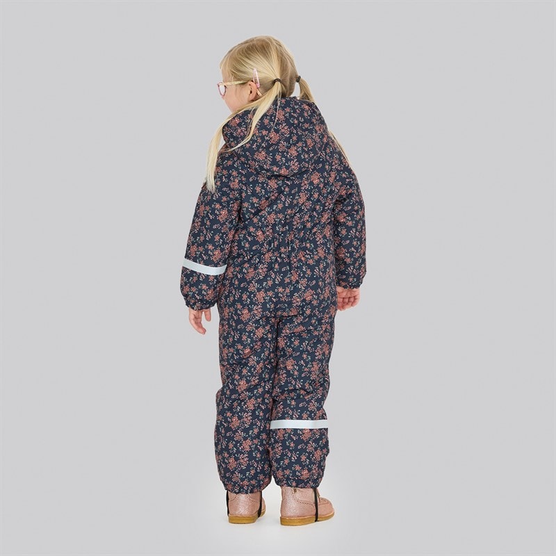 Zig Zag Girls Tower Printed Waterproof 10.000 MM Snowsuit 4330 Withered Rose - Image 2