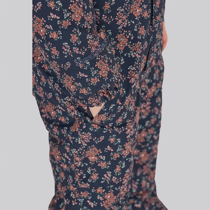 Zig Zag Girls Tower Printed Waterproof 10.000 MM Snowsuit 4330 Withered Rose - Image 4