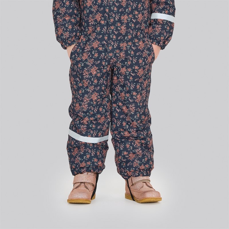 Zig Zag Girls Tower Printed Waterproof 10.000 MM Snowsuit 4330 Withered Rose - Image 5