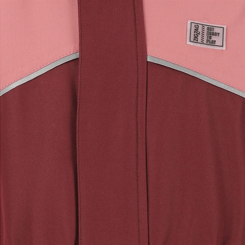 Zig Zag Girls Stonehill Waterproof 10.000 MM Snowsuit 4132 Tawny Port - Image 2