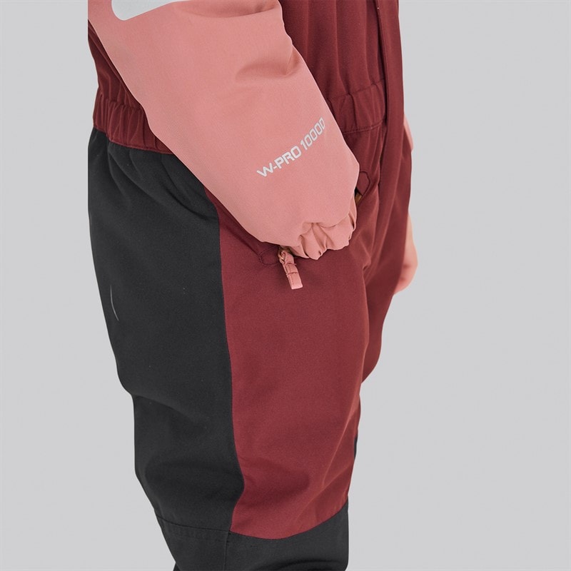 Zig Zag Girls Stonehill Waterproof 10.000 MM Snowsuit 4132 Tawny Port - Image 3