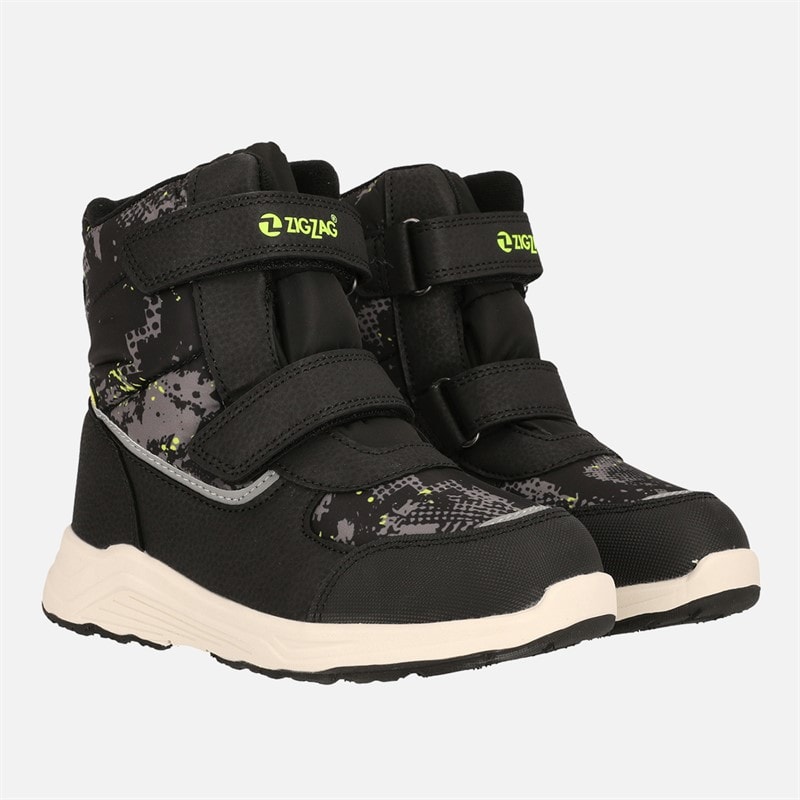 Zig Zag Kids Ponugra Waterproof Boots 1001 Black - Image 5