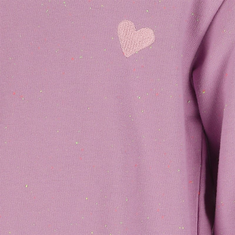 Zig Zag Girls Blondie Crew Neck Sweatshirt 4237 Lupine - Image 3