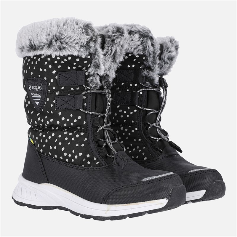 Zig Zag Kids Wesend Waterproof V2 Boots 1001 Black - Image 5