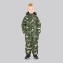 Zig Zag Boys Tower Printed Waterproof 10.000 MM Snowsuit 3048 Beetle