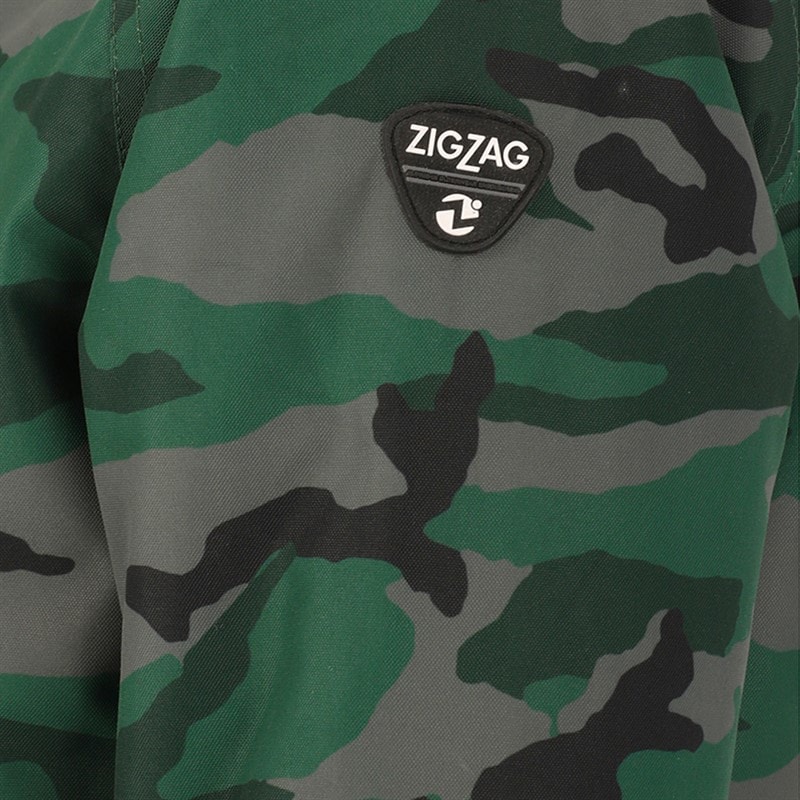 Zig Zag Kids Tower Printed Waterproof 10.000 MM Snowsuit 3067 Urban Chic - Image 3