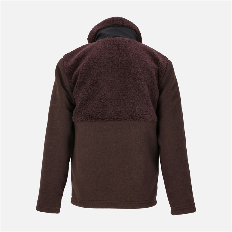 Zig Zag Kids Dundo Teddy Fleece Jacket 4241 Fudge - Image 2