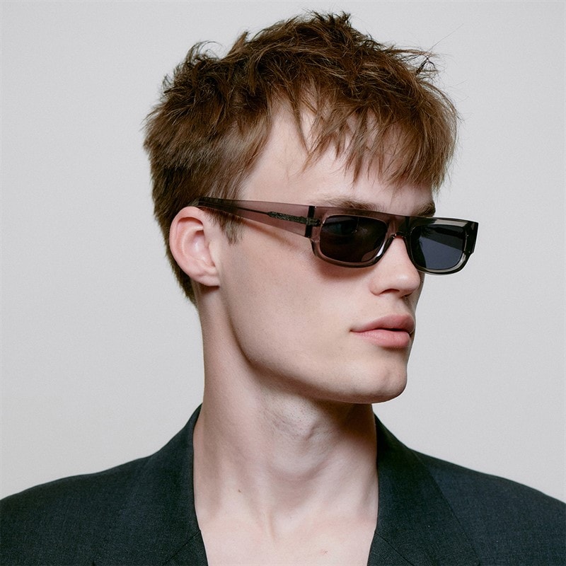 A Kjærbede Jean Sunglasses Grey Transparent - Image 4