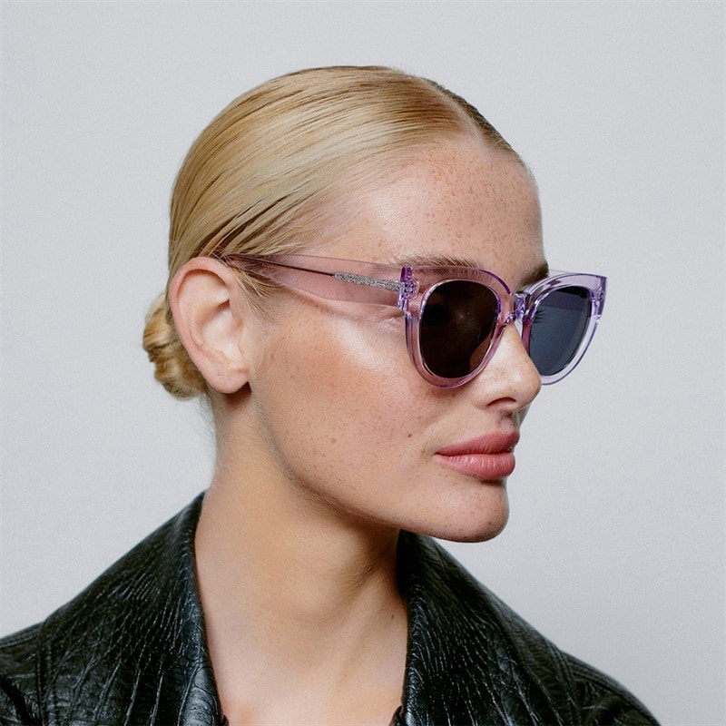 A Kjærbede Lilly Sunglasses Lavender Transparent - Image 4