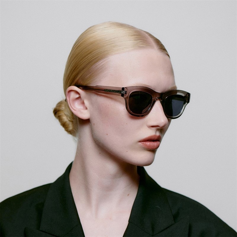 A Kjærbede Lane Sunglasses Grey Transparent - Image 4