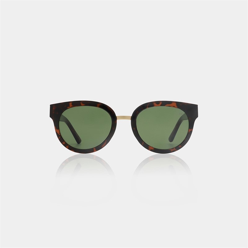 A Kjærbede Jolie Sunglasses Demi Tortoise - Image 3