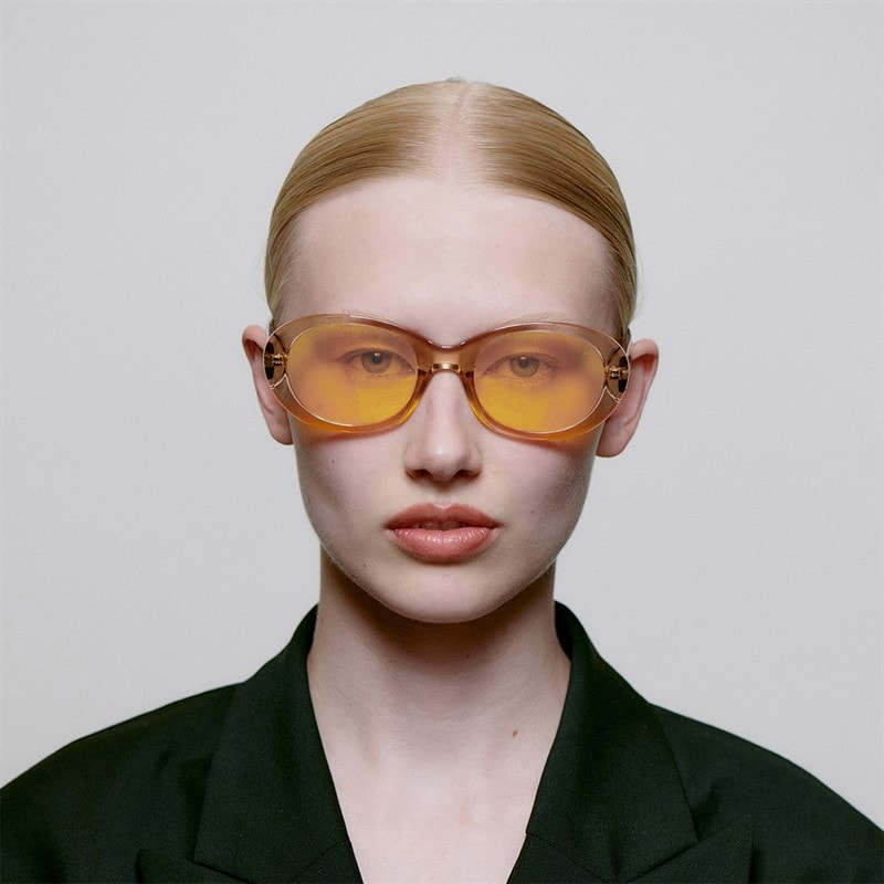 A Kjærbede Anma Sunglasses Champagne - Image 4