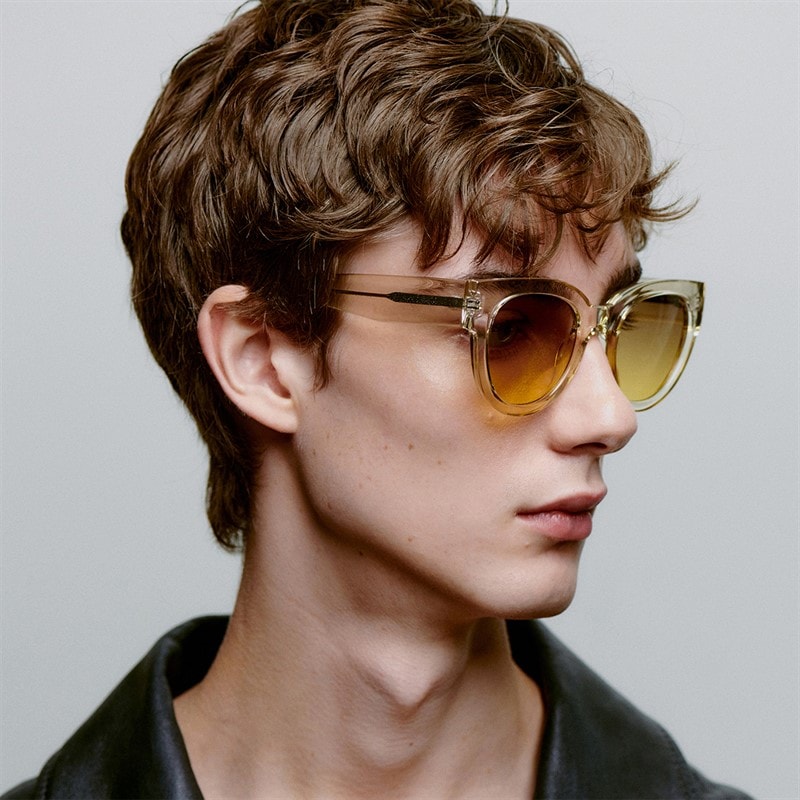 A Kjærbede Lilly Sunglasses Ecru Transparent - Image 2