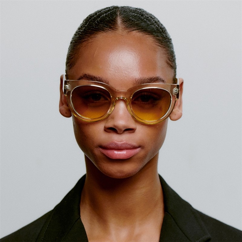 A Kjærbede Lilly Sunglasses Ecru Transparent - Image 3