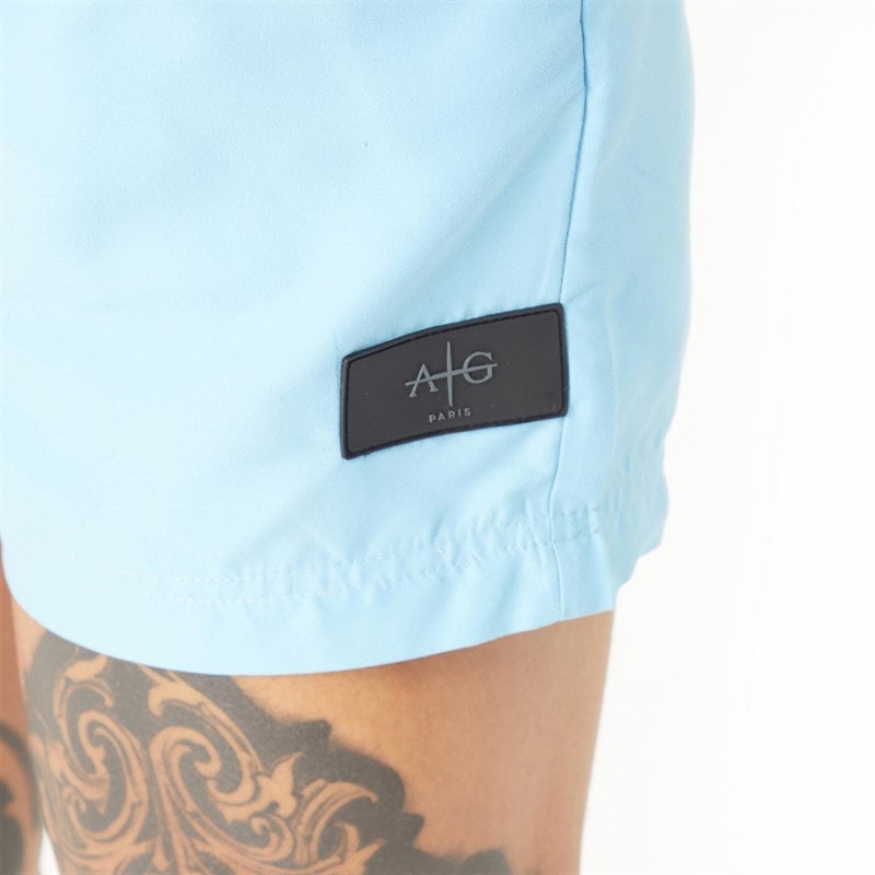Avant Garde Mens Abroad Swim Shorts Blue - Image 3