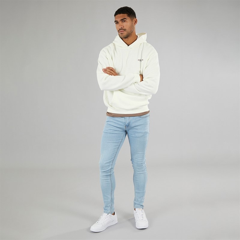 Avant Garde Mens Creatives Hoodie Ecru - Image 3