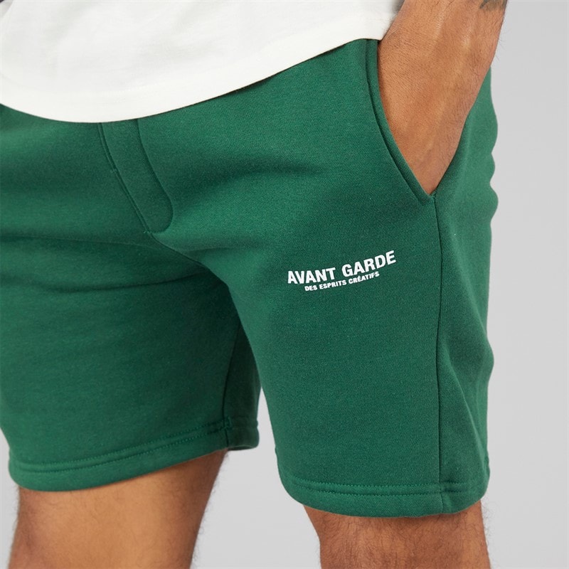 Avant Garde Mens Creatives Shorts Emerald - Image 3