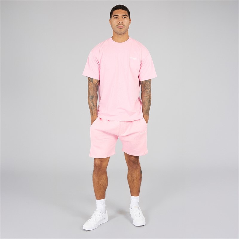 Avant Garde Mens Creatives T-Shirt Bubblegum Pink - Image 4