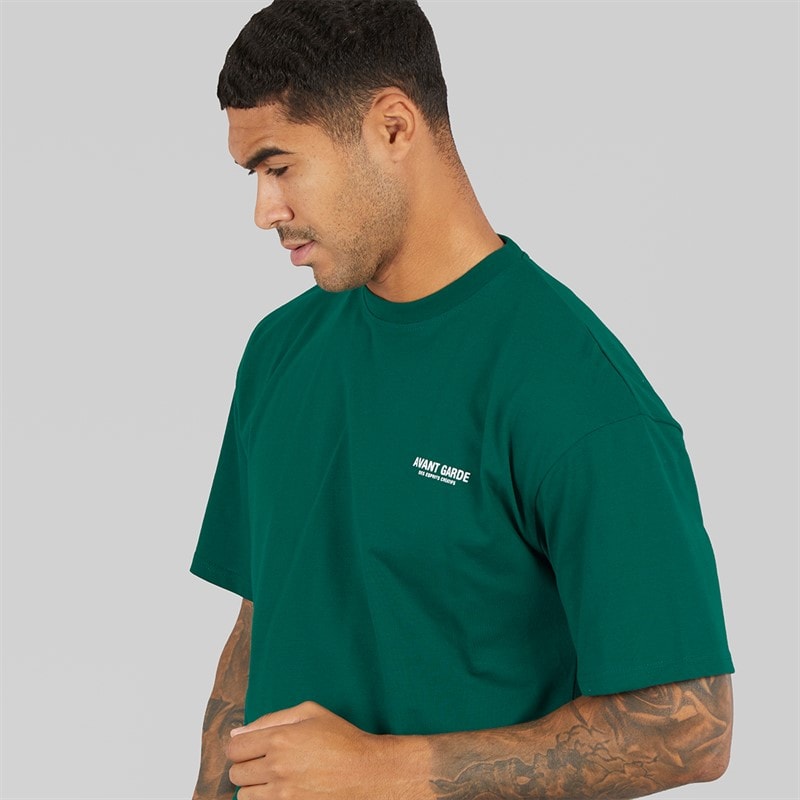 Avant Garde Mens Creatives T-Shirt Emerald - Image 5