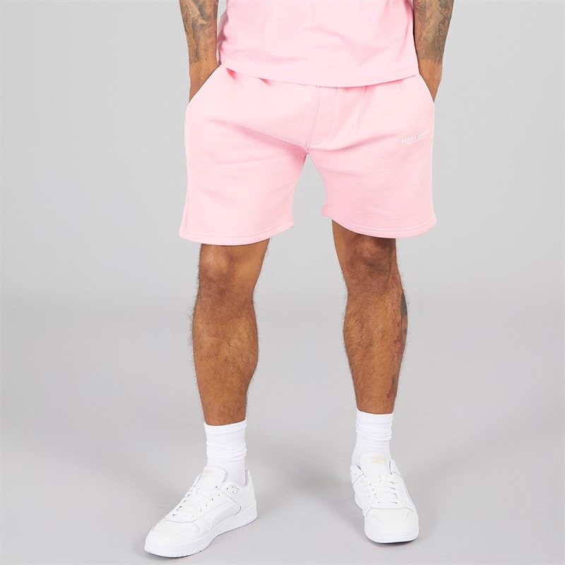 Avant Garde Mens Creatives Shorts Relaxed Fit Bubblegum Pink - Image 1
