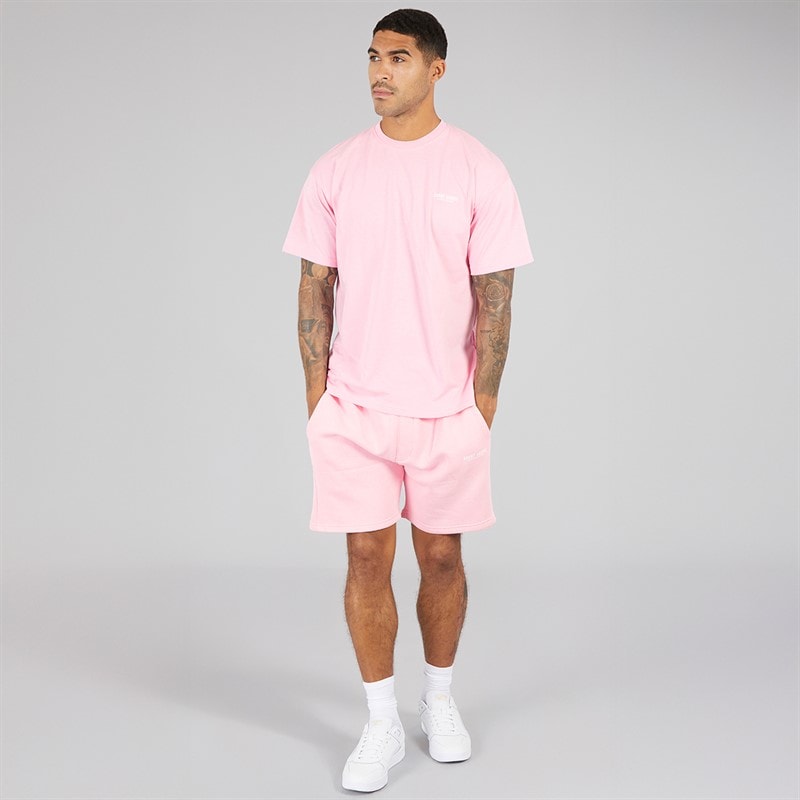 Avant Garde Mens Creatives Shorts Relaxed Fit Bubblegum Pink - Image 4