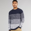 Avant Garde Mens Cameron Crew Neck Jumper Navy