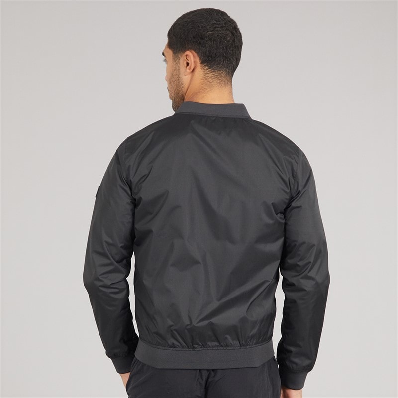 Avant Garde Mens Veste Bomber Jacket Black - Image 2