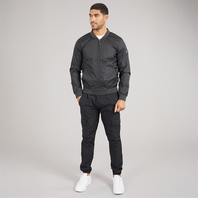 Avant Garde Mens Veste Bomber Jacket Black - Image 4