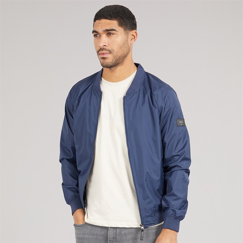 Avant Garde Mens Veste Bomber Jacket Navy