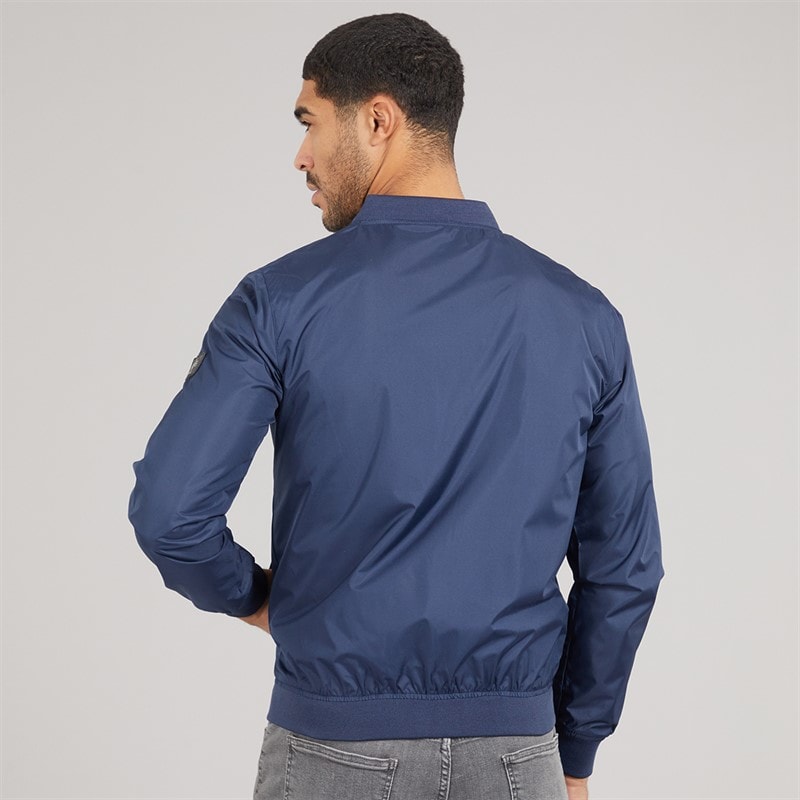 Avant Garde Mens Veste Bomber Jacket Navy - Image 2