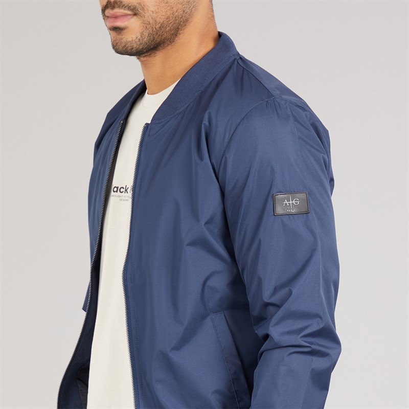 Avant Garde Mens Veste Bomber Jacket Navy - Image 3
