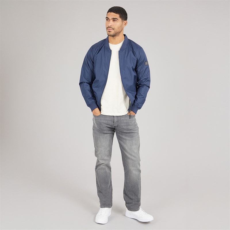 Avant Garde Mens Veste Bomber Jacket Navy - Image 4