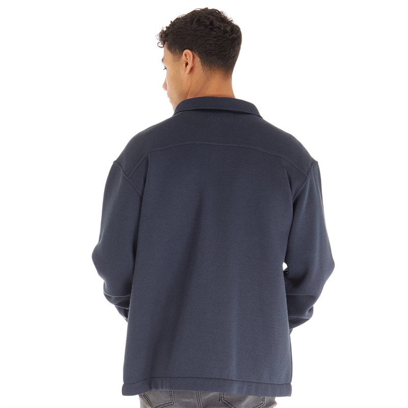 Avant Garde Mens Heated Shacket Navy - Image 2