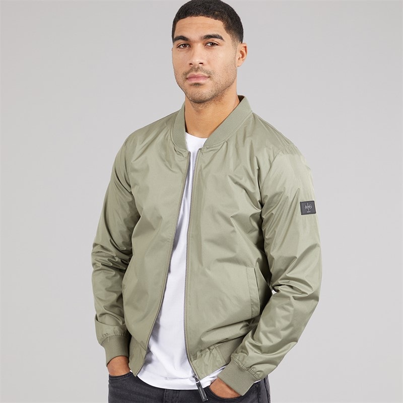 Avant Garde Mens Veste Bomber Jacket Olive