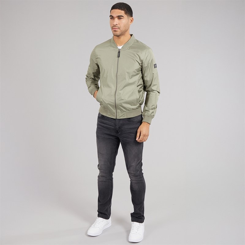Avant Garde Mens Veste Bomber Jacket Olive - Image 4