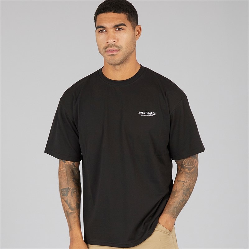 Avant Garde Mens Creatives T-Shirt Black - Image 1