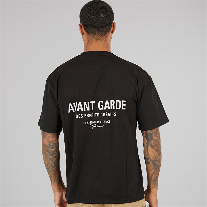 Avant Garde Mens Creatives T-Shirt Black - Image 2