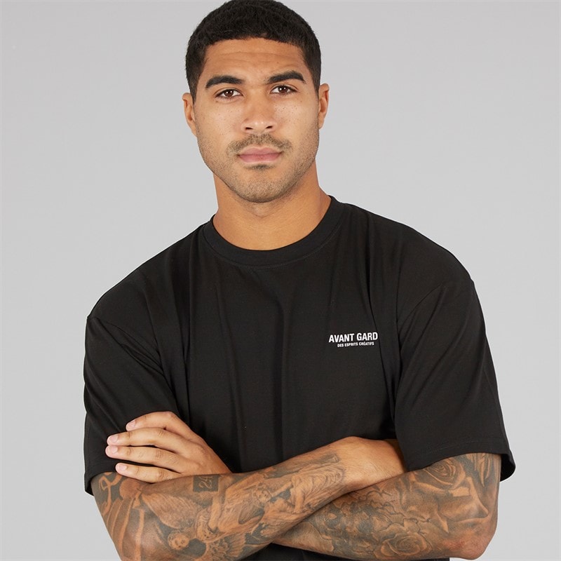 Avant Garde Mens Creatives T-Shirt Black - Image 3