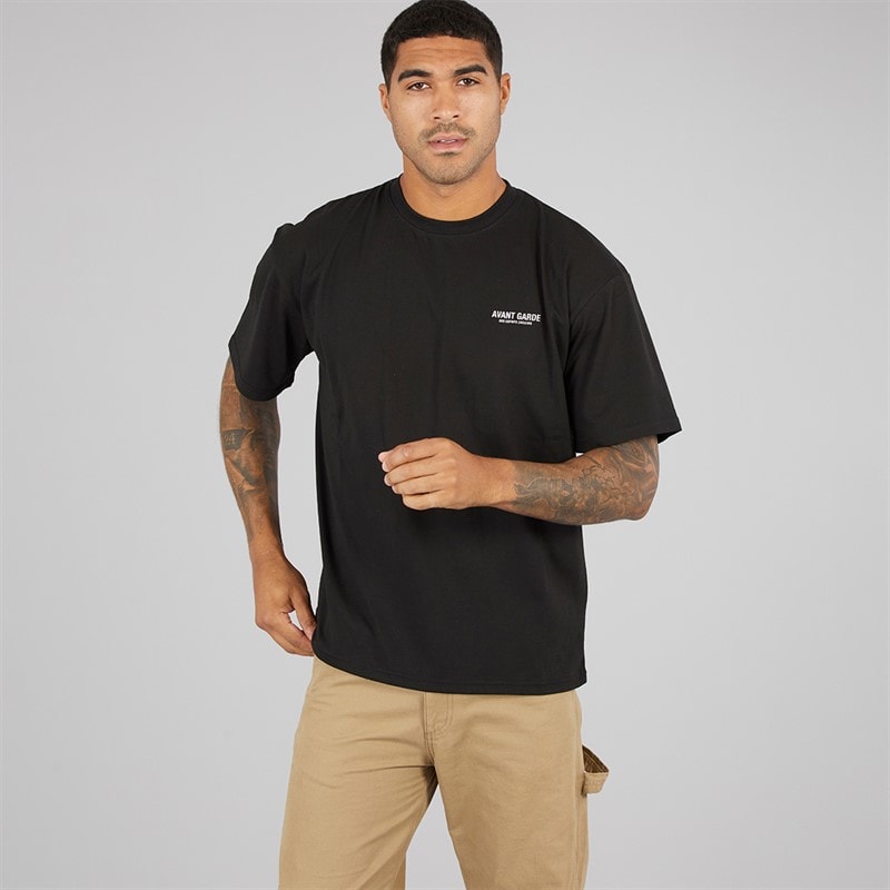 Avant Garde Mens Creatives T-Shirt Black - Image 5