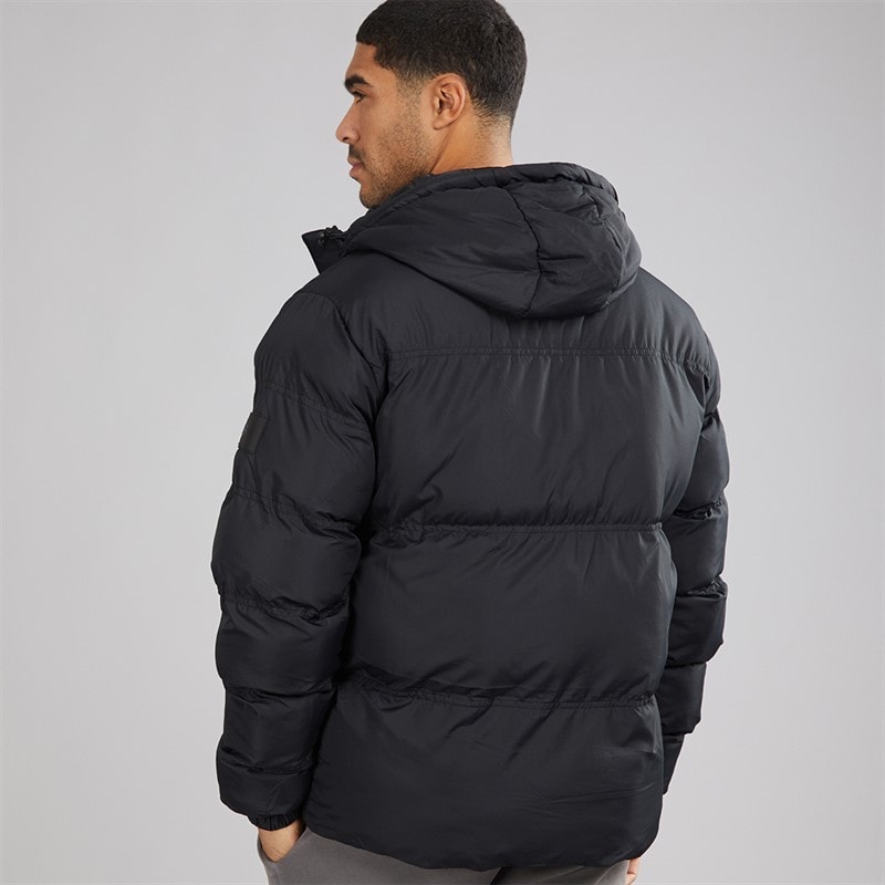 Avant Garde Mens Rawlins Puffer Jacket Black - Image 2