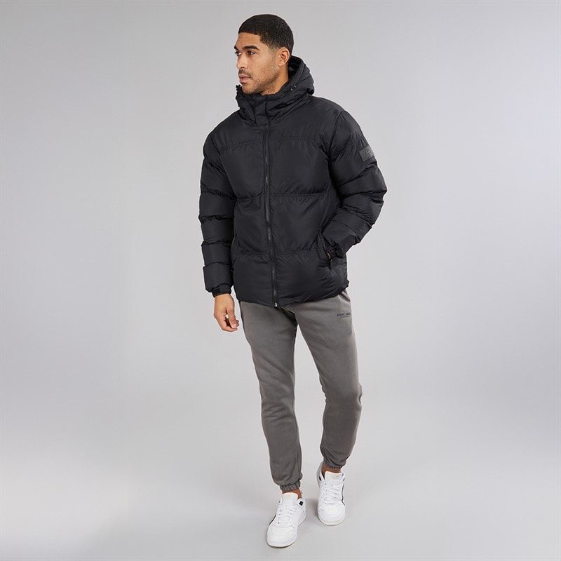 Avant Garde Mens Rawlins Puffer Jacket Black - Image 4