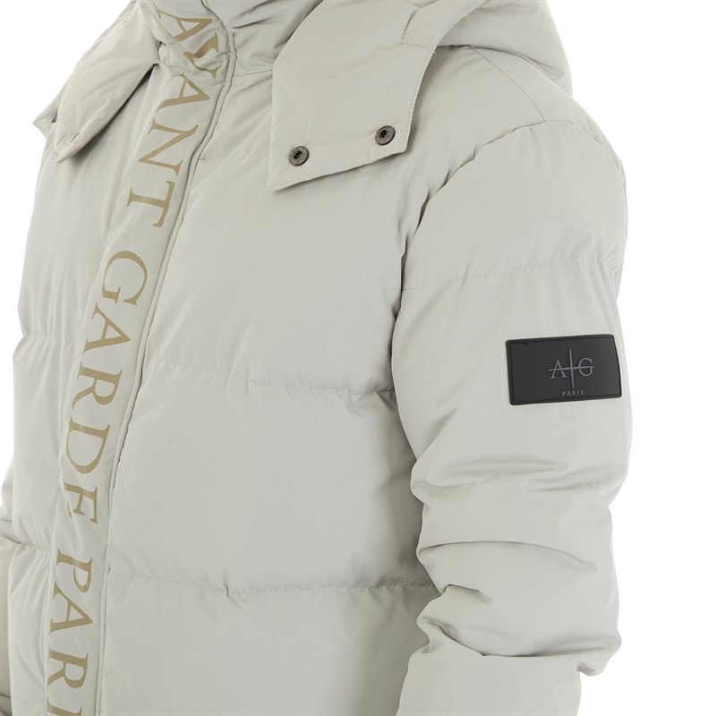 Avant Garde Mens Cottian Puffer Jacket Frost Grey - Image 3