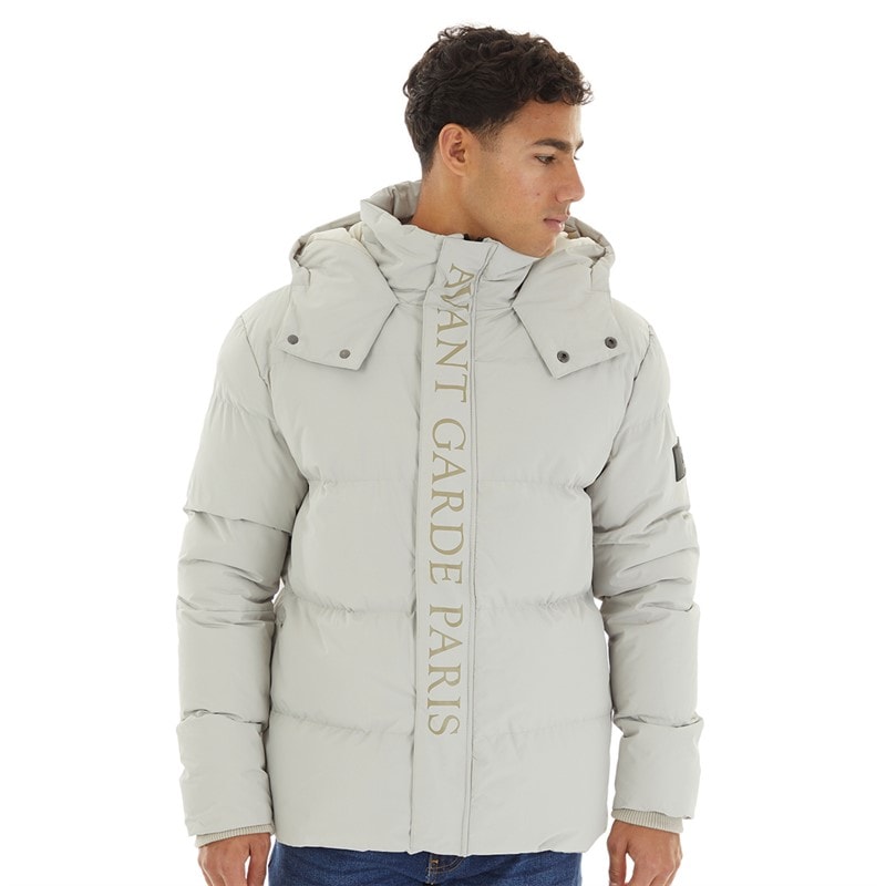 Avant Garde Mens Cottian Puffer Jacket Frost Grey - Image 5